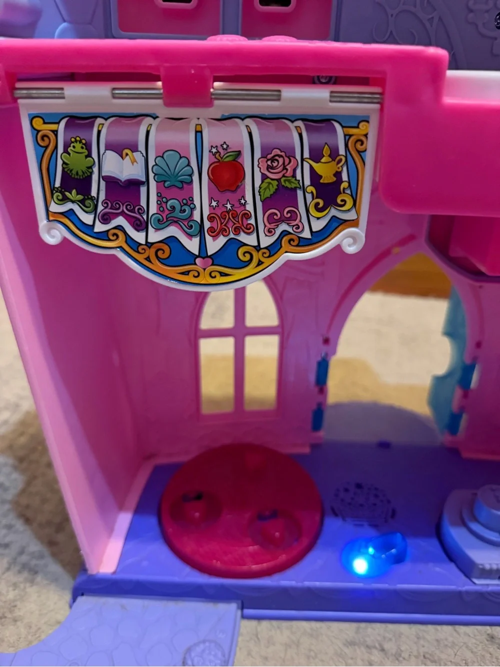 Fisher Price Little People Disney Princess Songs Palace Castle 5 Figures